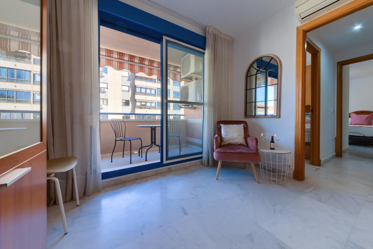 Holidays2Malaga Ayala 450 Mts From Beach & Terrace Ngoại thất bức ảnh
